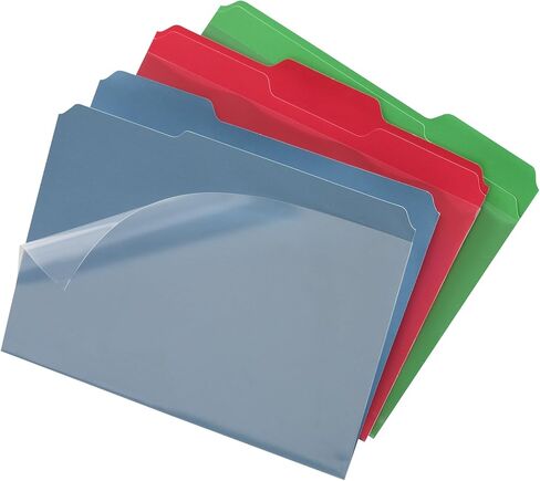 Find It Clear View Interior Folders, Letter Size, Manila, 8 Pack (FT07186) in Kuwait