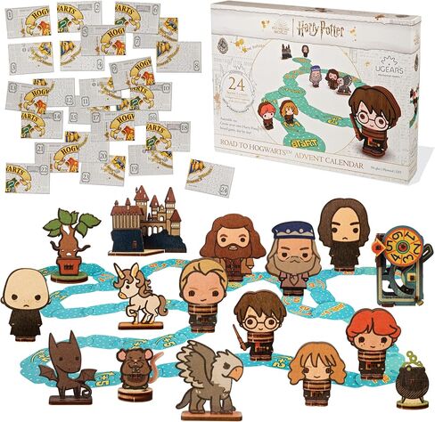 UGEARS Hagrid's Flying Motorbike™ 3D Puzzle - Wooden Model Kit for Adults to Build - Mechanical Bike Motorcycle Making Kit - 3D Jigsaw Puzzle Wood Vehicle - Harry Potter™ Collection DIY Brain Teaser in Kuwait