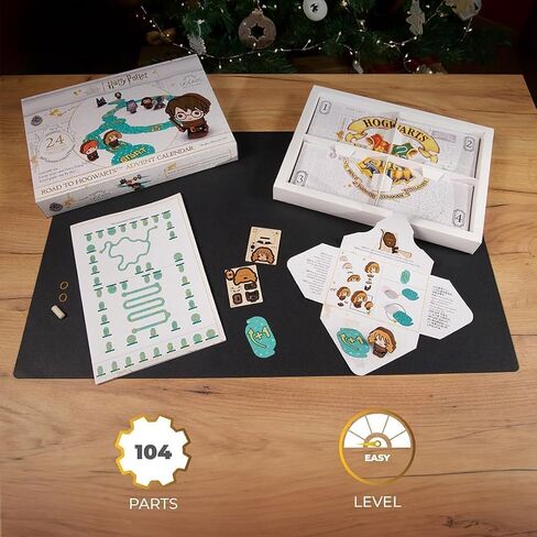 UGEARS Hagrid's Flying Motorbike™ 3D Puzzle - Wooden Model Kit for Adults to Build - Mechanical Bike Motorcycle Making Kit - 3D Jigsaw Puzzle Wood Vehicle - Harry Potter™ Collection DIY Brain Teaser in Kuwait