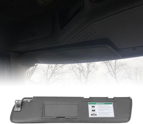 Car Left Right Sun Visor Sunshade Shade for Freightliner Cascadia 2007-2017 Gray in Kuwait