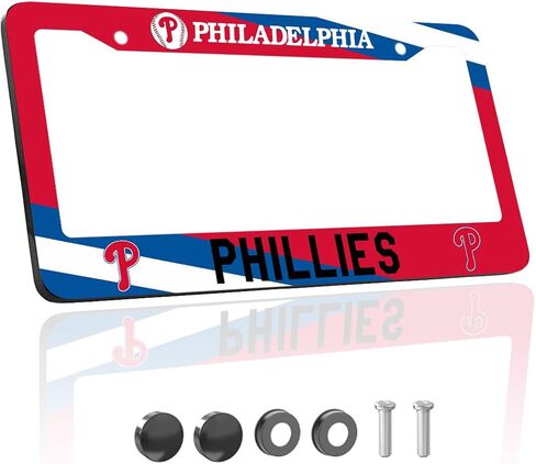 1PCS for Dodgers High-End Sports Team Fans License Plate Frames (DQ) in Saudi Arabia