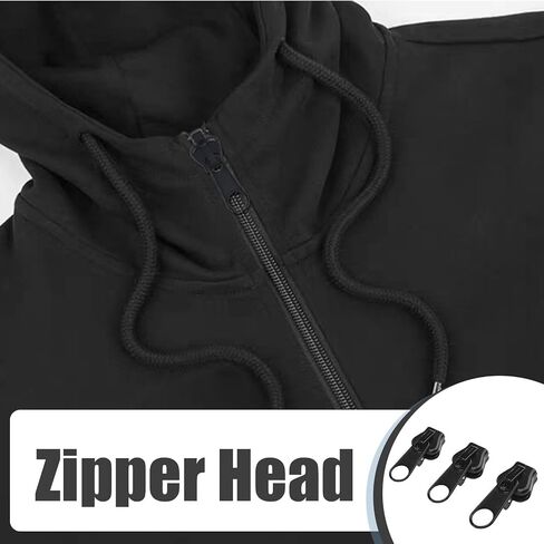 12 Piece 3 Sizes Metal Universal Instant Fix Zipper Repair Kit - Replacement Zip Slider Teeth Spare Parts in Saudi Arabia