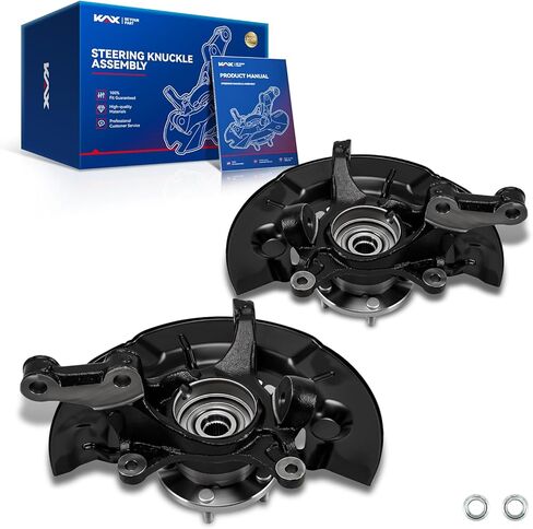 KAX Front Steering Knuckle & Wheel Bearing Hub Assembly Fit for Toyota Camry 2012-2017,Passenger and Driver Side 698-382 698-383 in Saudi Arabia