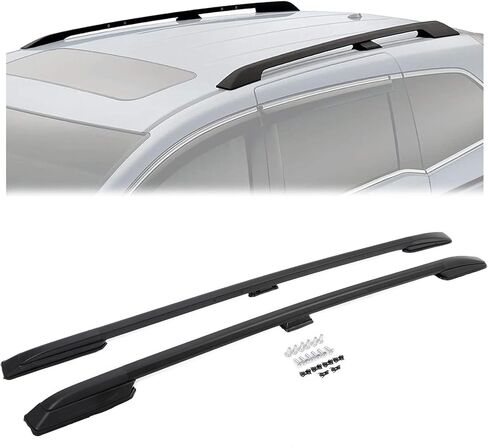 ECOTRIC Roof Rack Side Rails Compatible with 2018-2025 Honda Odyssey, Aluminum Luggage Cargo Rack Side Rails for Kayak Canoe Cargo Carrier 165 Lbs in Saudi Arabia