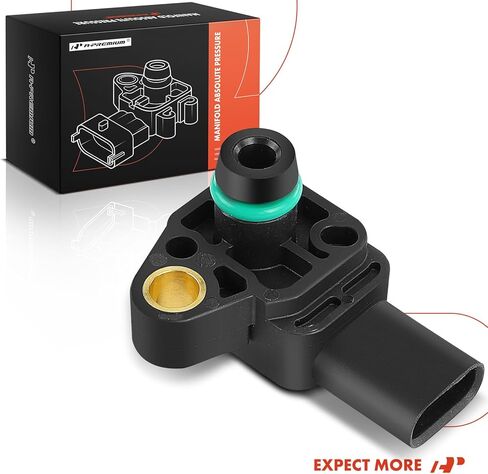 A-Premium Manifold Pressure (MAP) Sensor [3 Pins] Compatible with Chevrolet Spark 2016-2022 1.4L, Volt 2016-2019 1.5L & Cadillac ATS 2016-2018 3.6L, Replace# 1235140 in Saudi Arabia