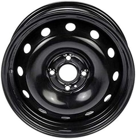Steel Wheel - Black - 15 Inch - Compatible with 2005-2010 Chevy Cobalt in Saudi Arabia