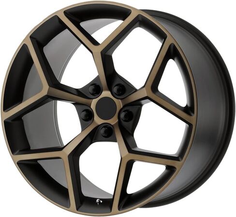 عجلة PR126 باللون الأسود/البرونزي مع الألومنيوم (20 × 10 بوصة /5 × 120 مم، إزاحة 35 مم) in Kuwait