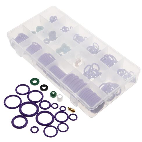 Garneck 5sets Car Air Conditioning Seal Kit Assorted Rubber for Automotive Use Leakage Prevention for Vehicle Repairs Convenient and Easy to Install in Saudi Arabia