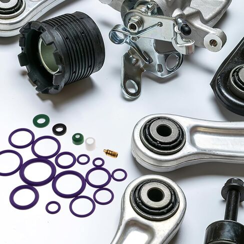 Garneck 5sets Car Air Conditioning Seal Kit Assorted Rubber for Automotive Use Leakage Prevention for Vehicle Repairs Convenient and Easy to Install in Saudi Arabia