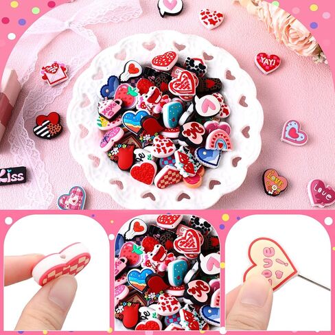 VioraWhite 48 Pcs Christmas Silicone Focal Beads for Beaded Pens Christmas Silicone Beads Charm Keychain Lanyard Kit for Beadable Items Keychains Bracelet Necklace DIY Jewelry Making in Saudi Arabia