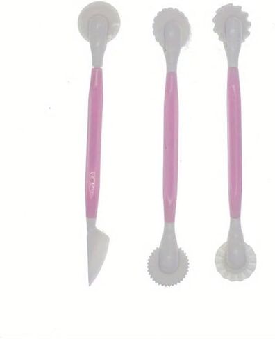 Texture Roller for Polymer Clay Decorating Modelling Carving Pottery Ceramic Clay Cutter Rolling Art Hobby Supplies in Saudi Arabia