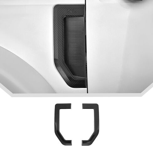 JeCar Carbon Fiber Fender Vent Trim for 2015-2020 Ford F250/F350/F450/F550 Exterior Accessories in Saudi Arabia
