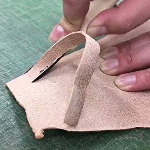 KAKURI Professional Leather Knife 30mm (Ambidextrous Blade), Razor Sharp Japanese Steel Blade, All Purpose Leathercraft Knife Tool for Cutting and Skiving, Made in JAPAN in Saudi Arabia