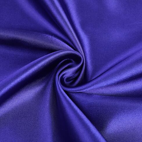 Satin Fabric by The Yard 60 Inch Wide Soft Silky Charmeuse Satin Fabric Soft Cloth Fabric Bridal Dress, Wedding Decorations, Crafts, Sewing, Draping, DIY Apparel Crafts (White, 1 Yard) in Saudi Arabia