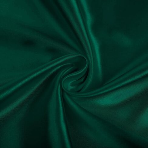 Satin Fabric by The Yard 60 Inch Wide Soft Silky Charmeuse Satin Fabric Soft Cloth Fabric Bridal Dress, Wedding Decorations, Crafts, Sewing, Draping, DIY Apparel Crafts (White, 1 Yard) in Saudi Arabia