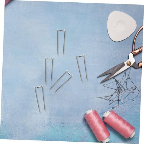 100pcs U Shaped Patchwork Sewing Pins for Quilting Fabric Positioning Needles for DIY Craft Projects and Home Sewing in Saudi Arabia