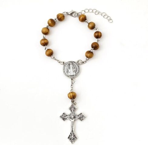A Prayer Bead Bracelet Designed for Christian Believers, Car Steering Wheel Hanging Beads, car Crosses, car Rearview Mirror Suspension Accessories Decoration, Christian Gifts in Saudi Arabia