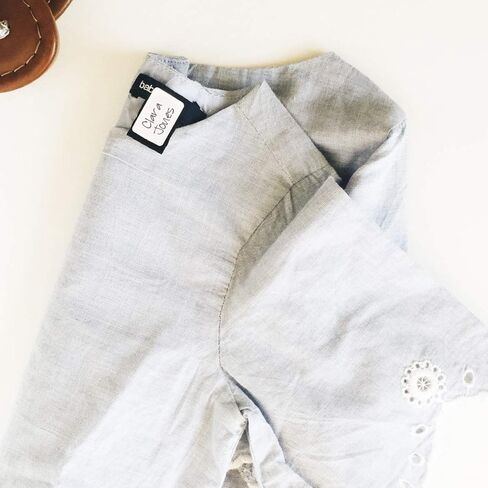 Clothing Labels, Name Labels, Washer and Dryer Safe, No-Iron, Labels for Daycare, Washable, Write-On, Made in The USA, Highlighter" Design, Set of 1 in Kuwait