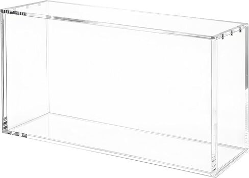 حافظة عرض أكريليك مع غطاء مغناطيسي متوافق مع صندوق تعزيز التطورات المنشورية، حافظة تخزين شفافة كبيرة بسمك 8+5 مم لـ PKMN، صندوق عرض واقٍ مقاوم للغبار، هدايا لهواة جمع البطاقات in Kuwait