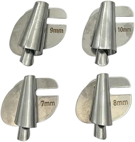 Sewing Machine Pressure Feet Set – 4pcs (7-10mm) Stainless Steel Compatibility for Enhanced Performance in Saudi Arabia