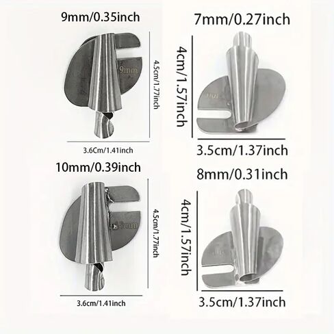 Sewing Machine Pressure Feet Set – 4pcs (7-10mm) Stainless Steel Compatibility for Enhanced Performance in Saudi Arabia