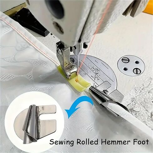 Sewing Machine Pressure Feet Set – 4pcs (7-10mm) Stainless Steel Compatibility for Enhanced Performance in Saudi Arabia