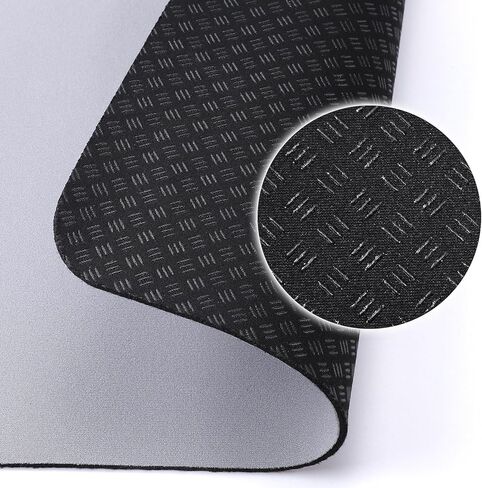 TOBWOLF Non-Slip Workout Mat for Under Desk Elliptical, Non Slip Elliptical Machine Exercise Mat, Elipse Leg Exerciser Mat for Seniors, Workout Equipment Mat, Enhanced Stability & Floor Protection in Kuwait