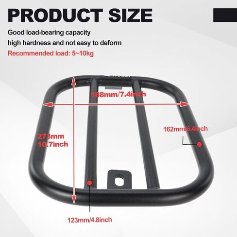 Xitomer Rear Rack Compatible with Eliminator 500 2024-2025 Eliminator 500 Luggage Rack Motorcycle Rear Carrier Cargo Rack in Saudi Arabia
