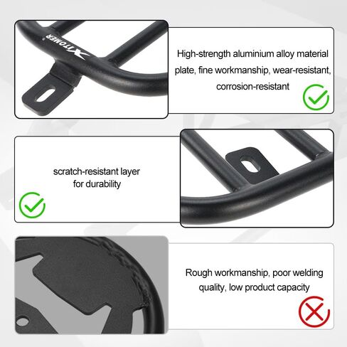 Xitomer Rear Rack Compatible with Eliminator 500 2024-2025 Eliminator 500 Luggage Rack Motorcycle Rear Carrier Cargo Rack in Saudi Arabia