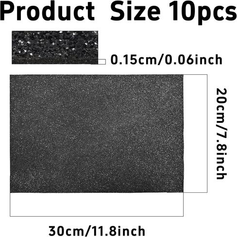 pson 10Pcs 7.8 x 11.8 Inch Shiny Self-Adhesive EVA Foam Sheets for DIY Projects, Classroom Activities and Scrapbooking(Brown) in Saudi Arabia