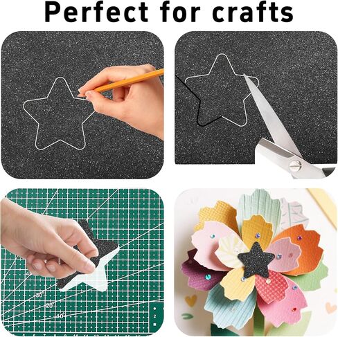 pson 10Pcs 7.8 x 11.8 Inch Shiny Self-Adhesive EVA Foam Sheets for DIY Projects, Classroom Activities and Scrapbooking(Brown) in Saudi Arabia