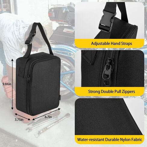 Homakover Carrying Case Compatible with VacLife Tire Inflator Air Compressor Portable Air Pump for Car Bikes, Protective Storage Replacement Travel Bag with Handle for Easy Portability - Case Only in Saudi Arabia