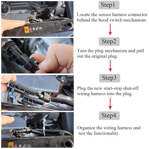 Auto Start Stop Eliminator/Disabler for 2019-2024 Chevy Equinox Malibu Traverse GMC Terrain for 2021-2024 Chevy Trailblazer for 2024 2025 Chevy Trax Auto Stop Start Canceller Auto Shutoff Cable in Kuwait