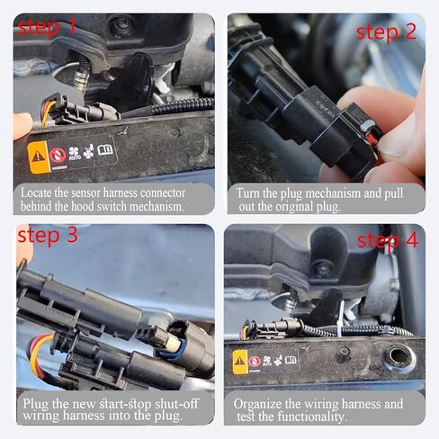 Auto Start Stop Eliminator/Disabler for 2019-2024 Chevy Equinox Malibu Traverse GMC Terrain for 2021-2024 Chevy Trailblazer for 2024 2025 Chevy Trax Auto Stop Start Canceller Auto Shutoff Cable in Kuwait