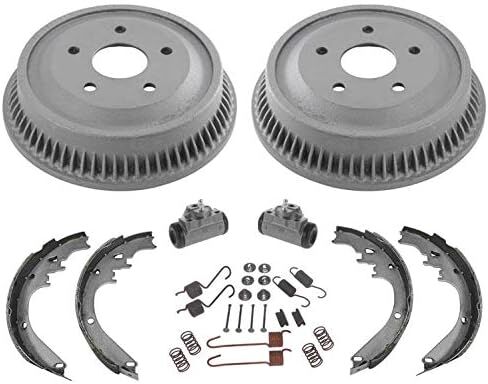 Rear Brake Drums Rear Brake Shoes Wheel Cylinders Spring Replacement Parts for Dodge Ram 1500 Pick Up 1994 1995 1996 1997 1998 1999 in Saudi Arabia