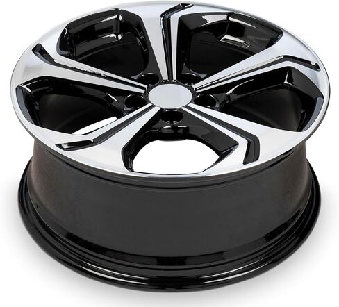 For 2014-2015 Honda Civic 18 Inch Black Machine Face (Diamond Cut) Black Rim - OE Direct Replacement - Road Ready Car Wheel in Saudi Arabia