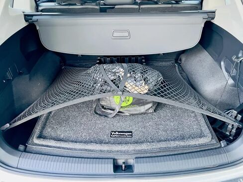 Rear Trunk Organizer Cargo Net for Volkswagen Tiguan 2018-2026 – Floor Cargo Net for SUV – Premium Mesh Car Trunk Organizer Vehicle Carrier Storage – Compatible with VW Tiguan in Saudi Arabia