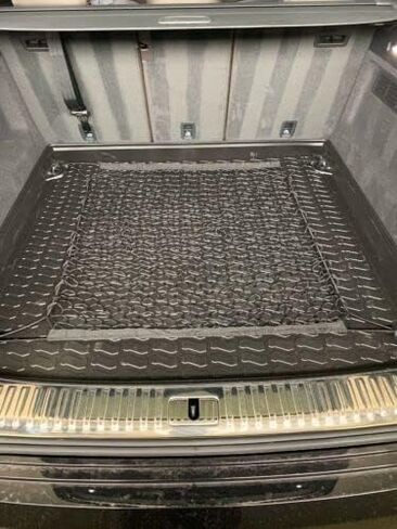 Qty.2 Trunk Organizer Cargo Net for AUDI Q8 SQ8 2019-2025 – Envelope + Floor Style Cargo Nets for SUV – Premium Mesh Car Trunk Organizer Vehicle Carrier Storage –Compatible with Q8 SQ8 in Saudi Arabia