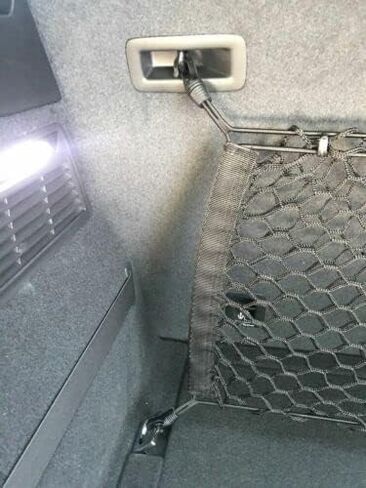 Qty.2 Trunk Organizer Cargo Net for AUDI Q8 SQ8 2019-2025 – Envelope + Floor Style Cargo Nets for SUV – Premium Mesh Car Trunk Organizer Vehicle Carrier Storage –Compatible with Q8 SQ8 in Saudi Arabia