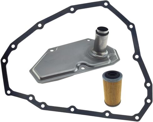 RE0F10A JF011E فلتر ناقل الحركة CVT مع حشية وفلتر زيت 31728-1XF02 متوافق مع نيسان 07-13 ألتيما، 08-15 ميتسوبيشي لانسر أوتلاندر، 07-12 جيب كاليبر، 07-17 جيب كومباس باتريوت in Kuwait