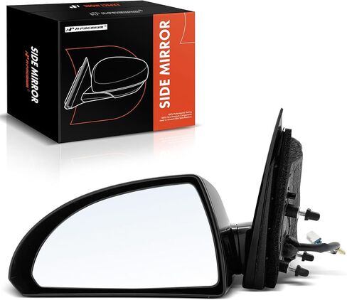 A-Premium Pair (2) Driver and Passenger Side Power Door Mirror - Compatible with Chevrolet Impala 2006-2013, Impala Limited 2014-2016 - Heated Non-Folding Black Outside Rear View Mirror in Saudi Arabia