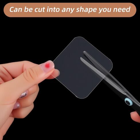 20 Pcs Tape Double Sided Wall Adhesive Pads, Waterproof Double Sided Tape, Transparent Strong Square Sticky Patch for Walls Hanging, Windows DIY Crafts Home Office Use, 2.24 Inch in Saudi Arabia