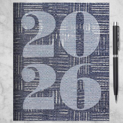 TF Publishing 2026 Drawn Daisies Medium Monthly Planner - 2 Page Spreads with Extra Large Calendar Grids and Planning Prompts - 12 Month Planner for School and Work - 6.5in x 8in in Saudi Arabia
