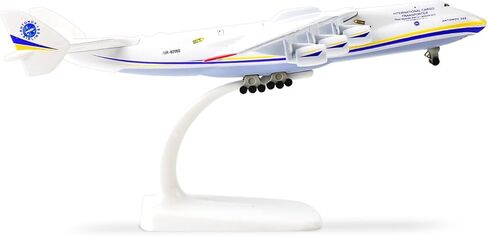 1/400 Scale Antonov-225 Mriya Military Transport Aircraft Miniature Ukrainian Painting Metal Diecast Carrier Airplane Model with Metal Stand in Saudi Arabia