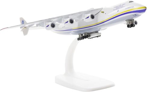 1/400 Scale Antonov-225 Mriya Military Transport Aircraft Miniature Ukrainian Painting Metal Diecast Carrier Airplane Model with Metal Stand in Saudi Arabia