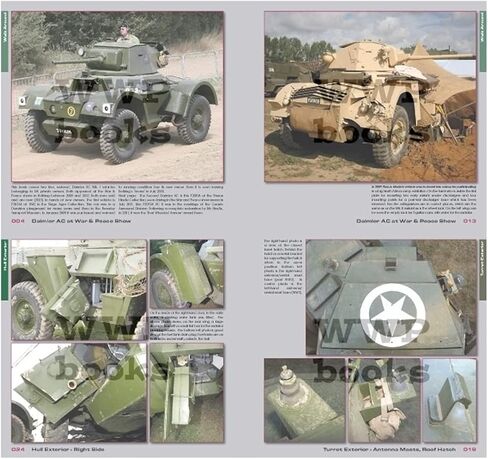 Sprue Brothers Wings & Wheels Publications - Daimler Armoured Car Mk.I in Detail, WWPR091 in Saudi Arabia