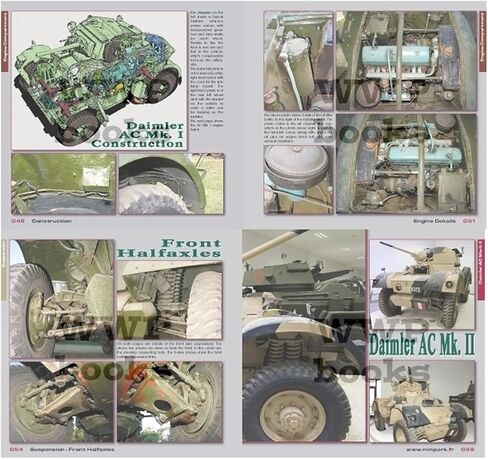Sprue Brothers Wings & Wheels Publications - Daimler Armoured Car Mk.I in Detail, WWPR091 in Saudi Arabia