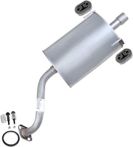 Northeastern Exhaust | Stainless Steel Exhaust Rear Muffler Compatible for Honda CR-V 2002-2006 2.4L | Free Gasket, Hanger, and Spring Bolt Kit Included in Saudi Arabia