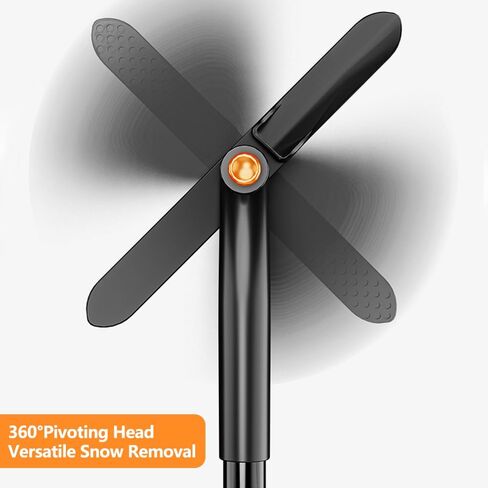 Extendable Snow Brush with Ice Scraper for Car,Truck,SUV,L31 to 39 inches. 360°Pivoting Head Wide Bristle Brush. Portable Winter Cleaning Tool for Windshield,Detachable and Easy to Store in Saudi Arabia