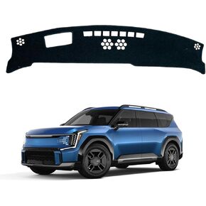 Dashboard Cover Dash Cover Mat Pad for 2024 2025 2026 KIA EV9 with HUD Accessories Custom Fit for EV9 in Saudi Arabia